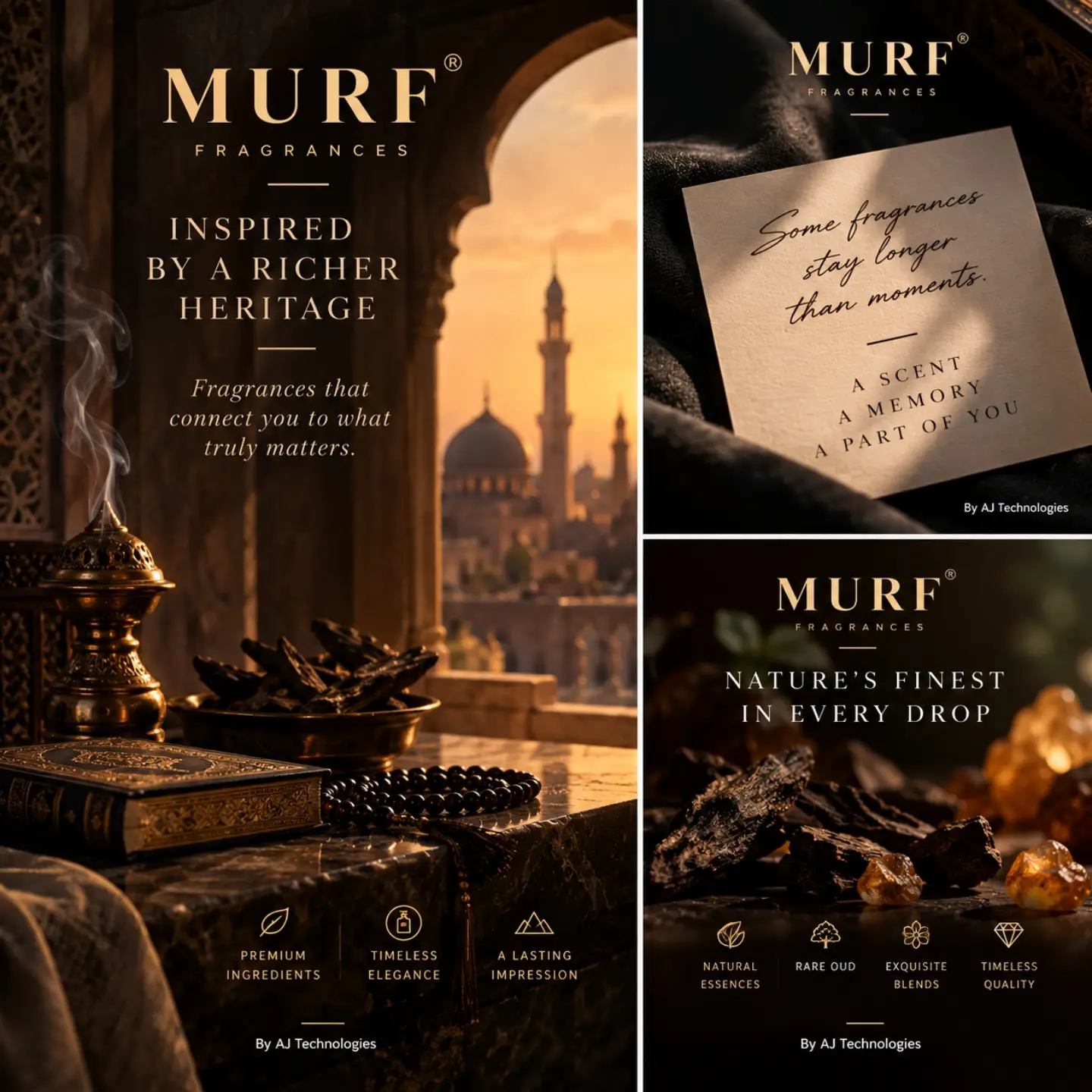 MURF Fragrances — inspired by a richer heritage.